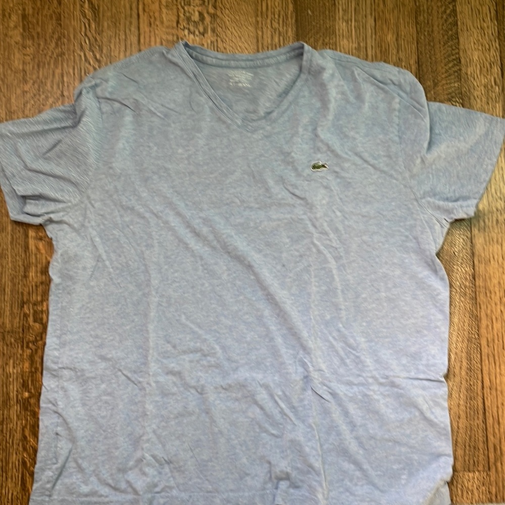 Mens Lacoste vneck